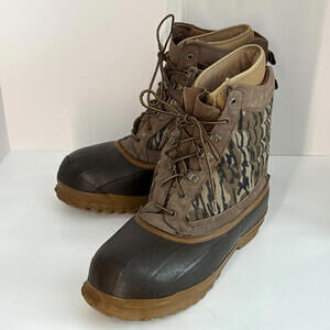 Red Ball Boundary Camo Duck Boots Insulated Sz 11
